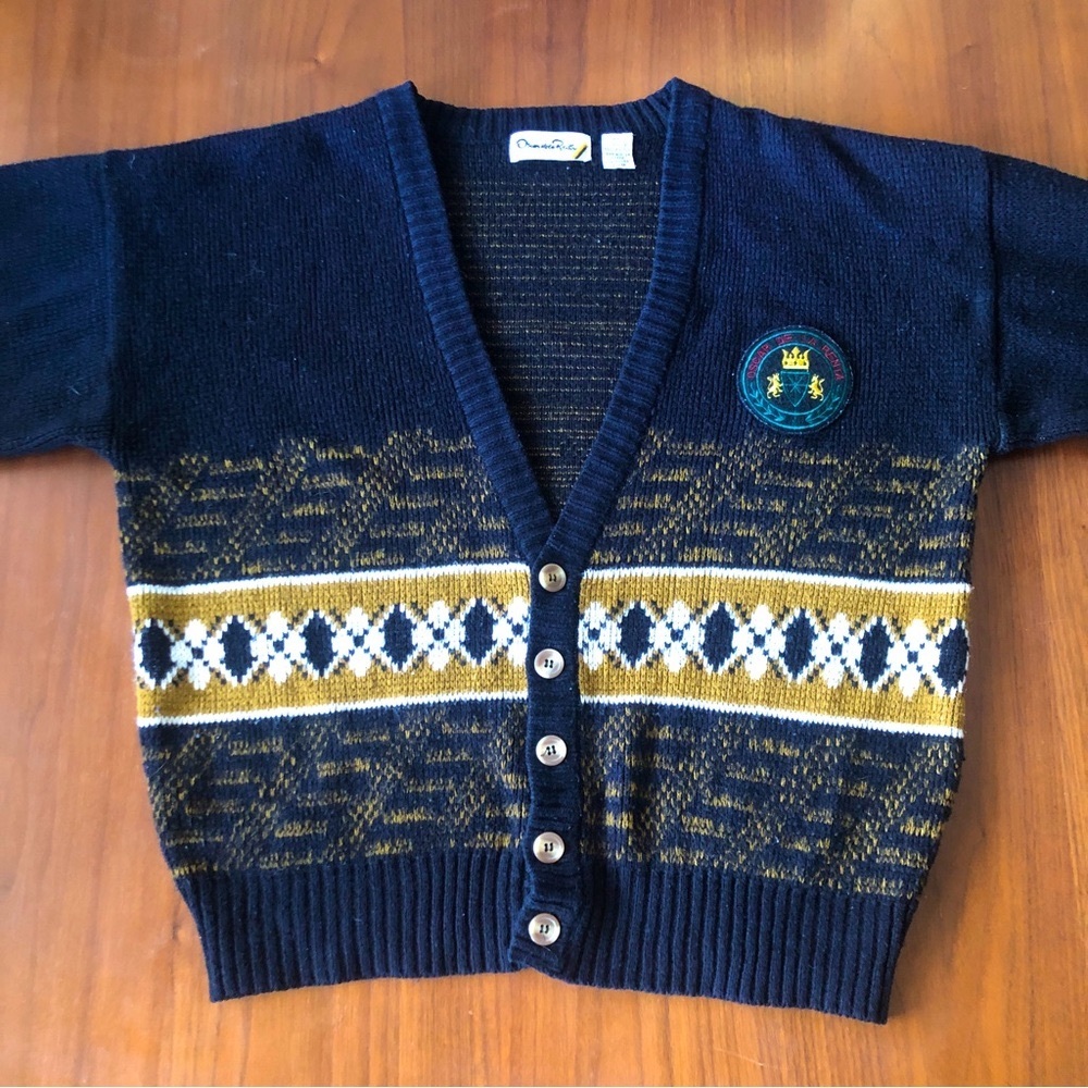 Vintage Oscar de la Renta Cardigan size Large